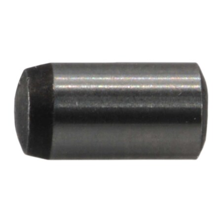 Midwest Fastener Dowel Pin, 4 mm Nominal Dia, 8 mm L, Steel, 6 PK 930901
